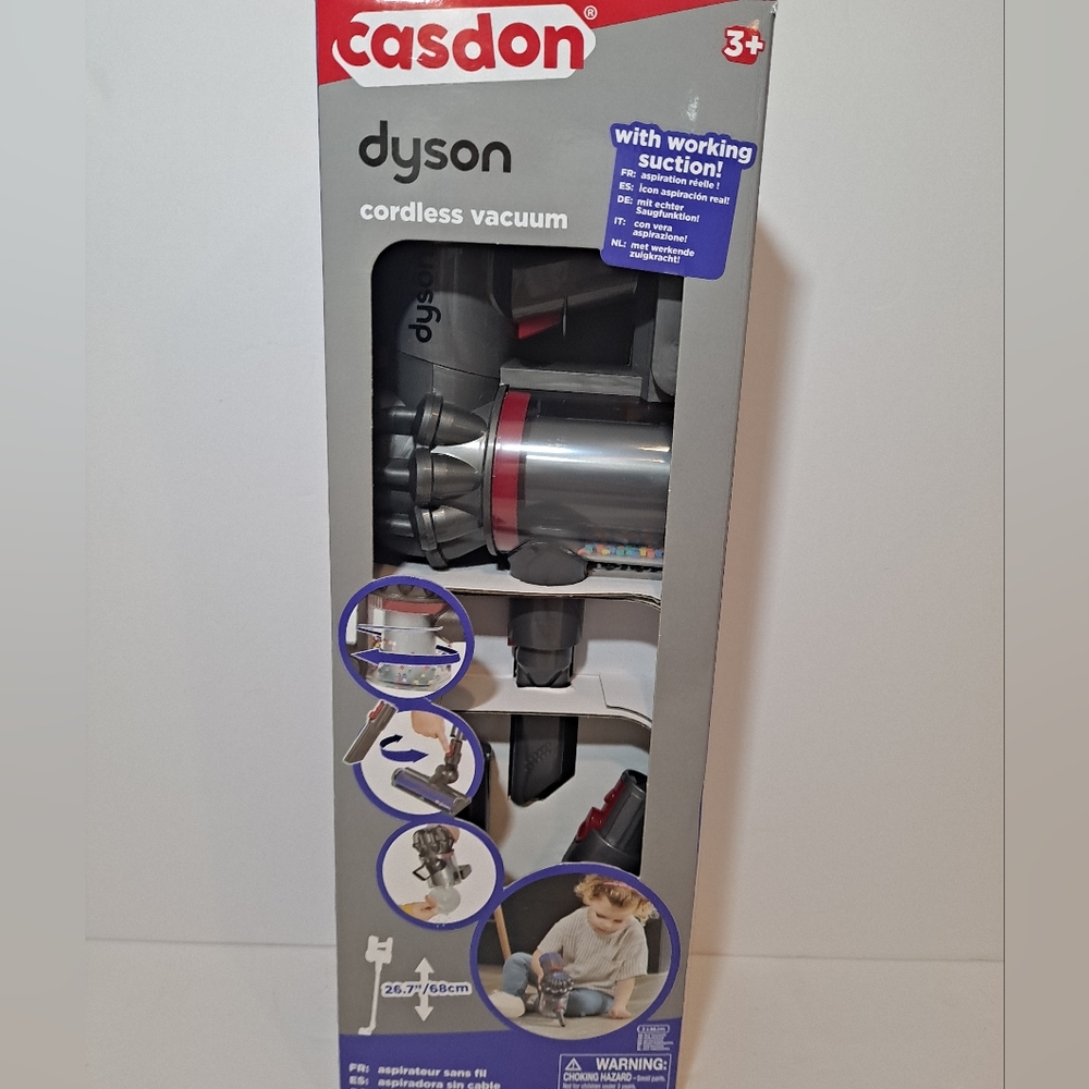 Dyson Cordless Vacuum Interactive & Officially Licensed Toy Dyson Vacuum